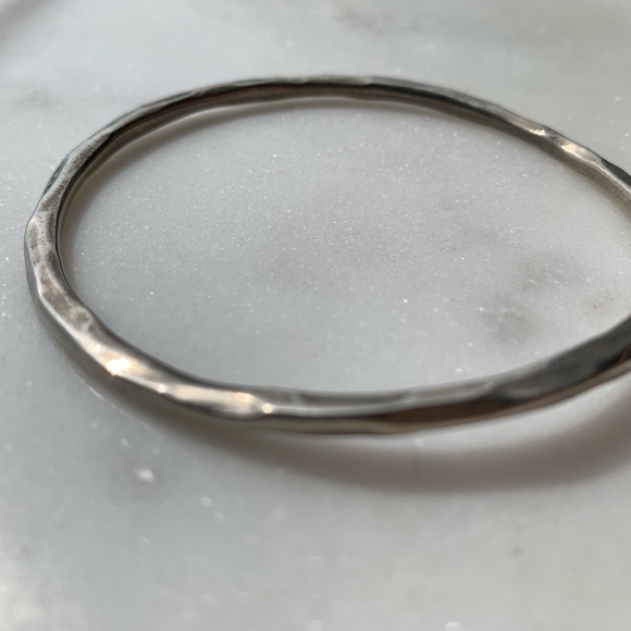 Silver bangle - Picture 2 of 3